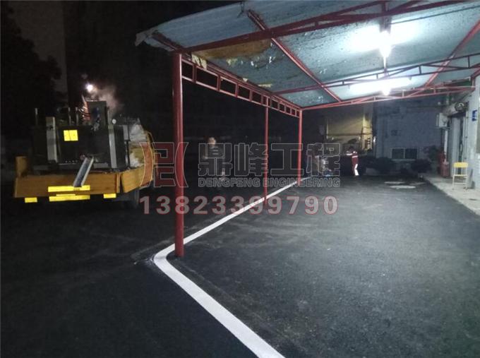 龙岗携创技工学校标线工程