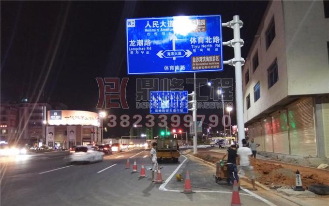 湛江海滨大道体育南路标线施工|道路划线|停车场设计划线|车位划线|热熔标线|划线施工队|划线价格方案|深圳鼎峰交通工程有限公司