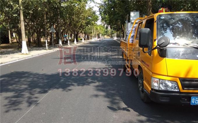 湛江师范学院道路划线