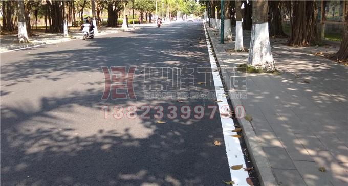 湛江师范学院道路划线