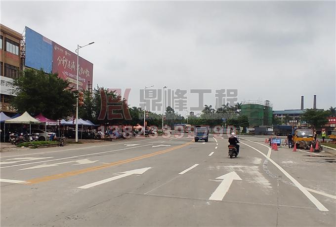 遂溪县G207国道城月镇路口标线改造工程