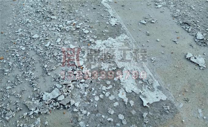 水泥路面除线效果分析