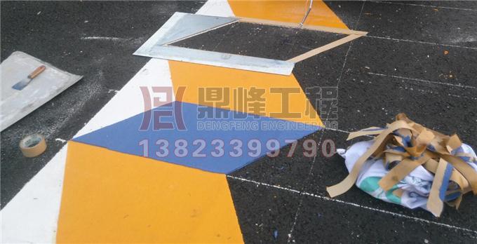 立体减速线 具有立体感的提示标线